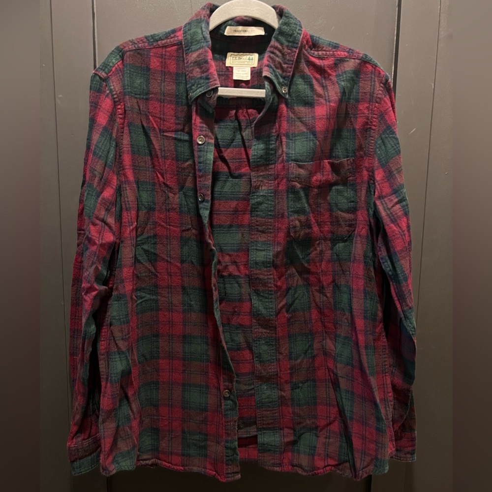 L.L. Bean Men’s Scotch Plaid Flannel